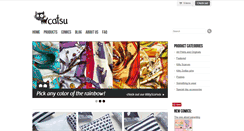 Desktop Screenshot of catsuthecat.com